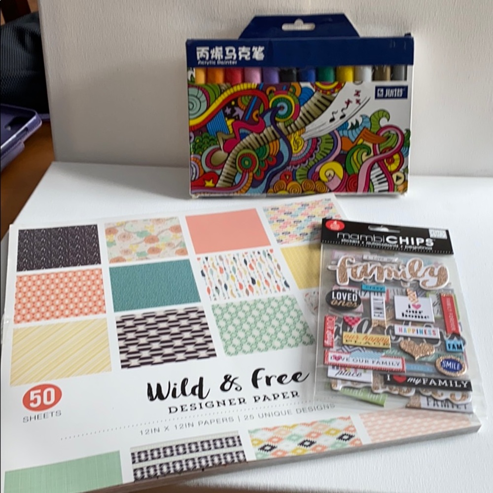 Scrapbooking or Card Making Supplies